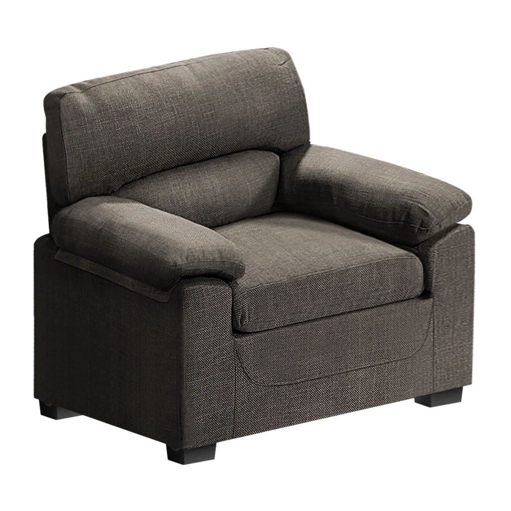 Sofa Single Seater Brown